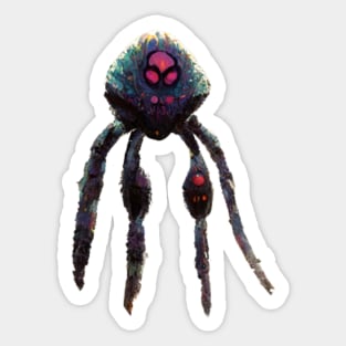 Tarantula Spider Spiders Graphic Illustration Sticker